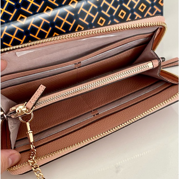 SOLD🌸NEW🌸🏅Tory Burch Thea zip continental long wallet/ with ID card holder - Picture 7 of 8